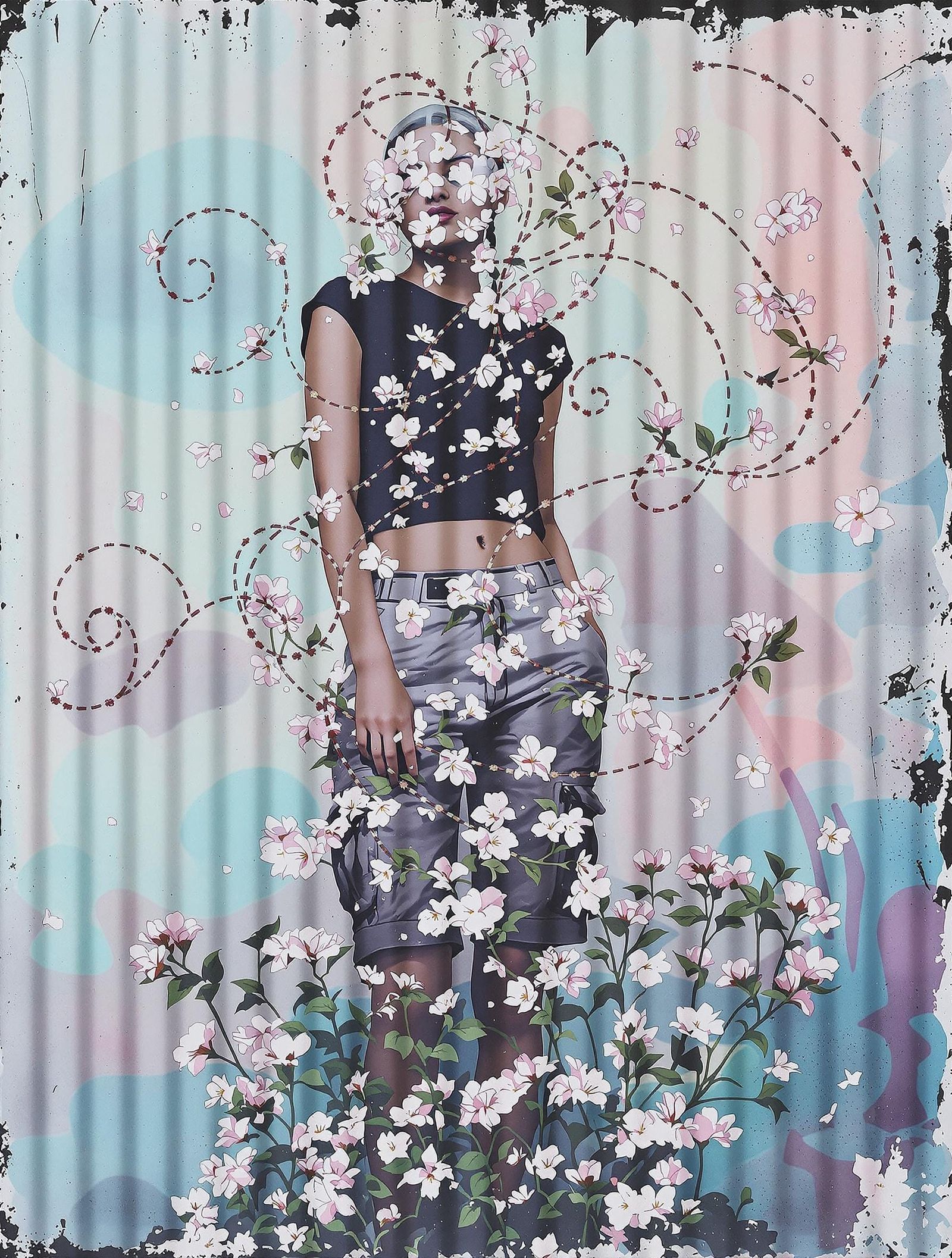 Urban Street Art in Vibrant Colors