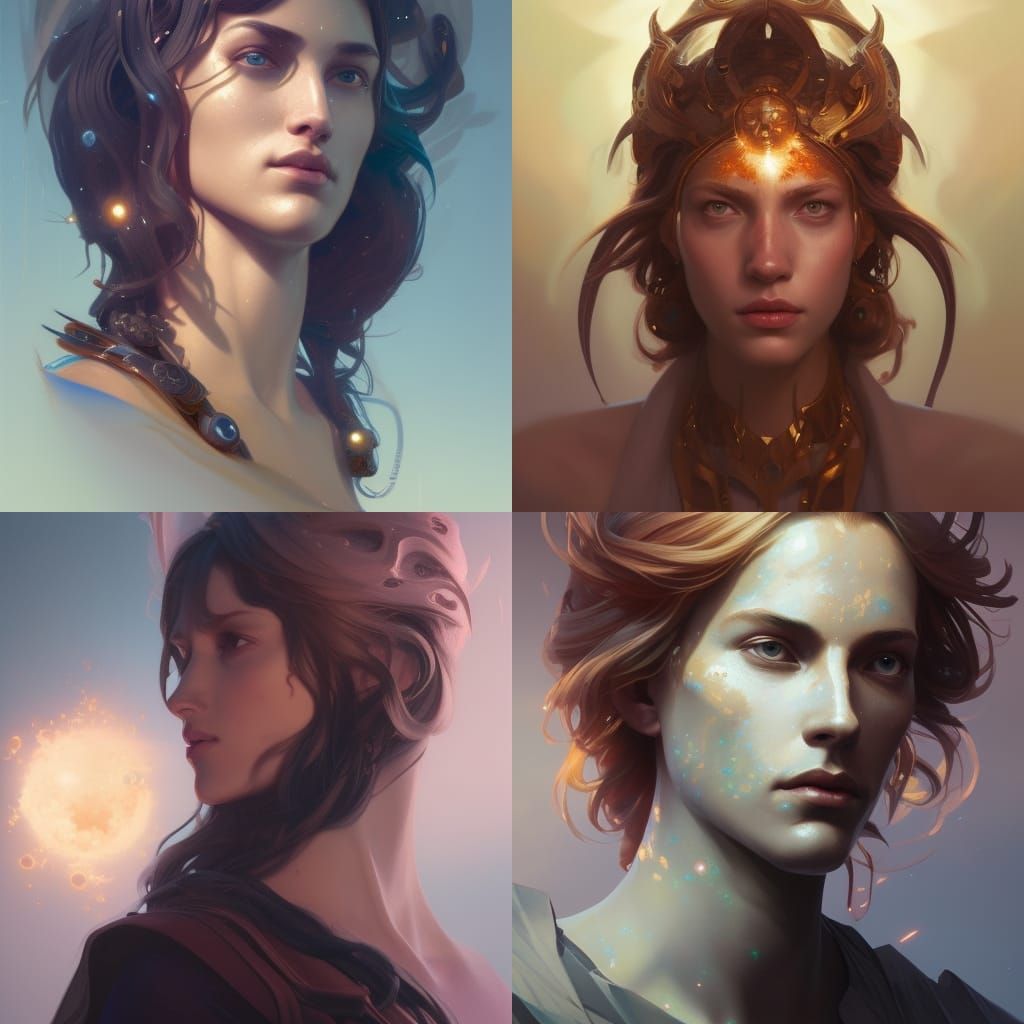 Aphelios Portrait in Hyperdetailed Style