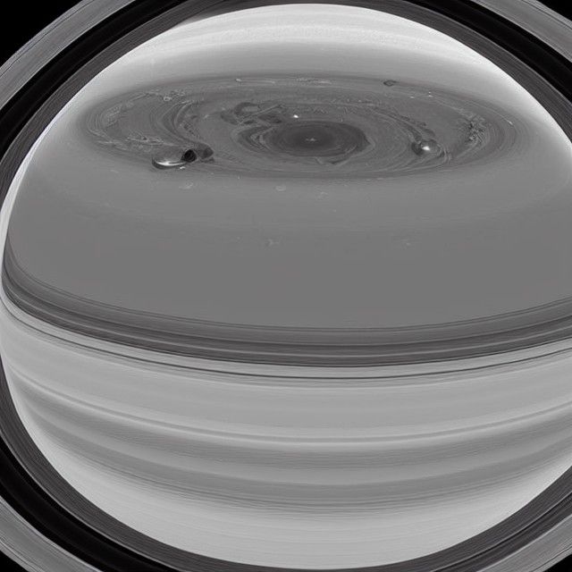 Life on Saturn: An AI Generated Vision