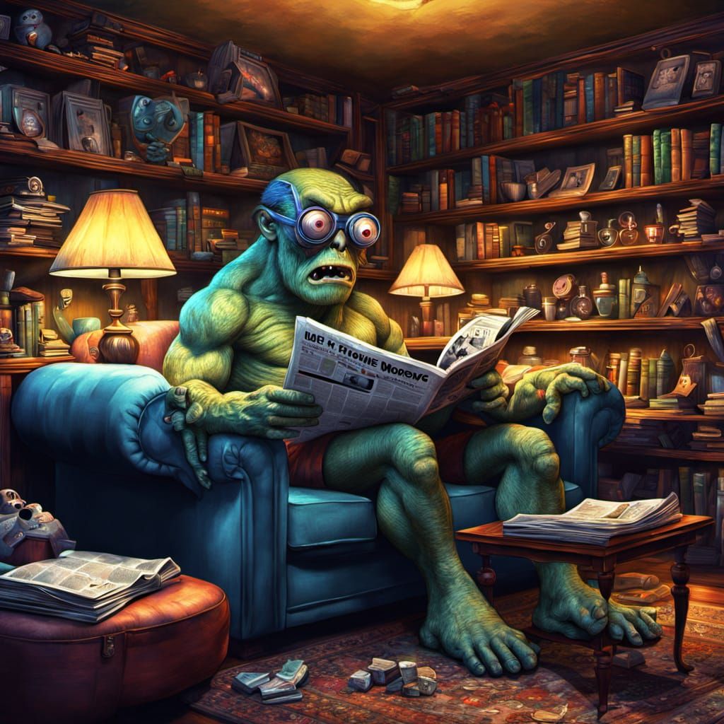 Bizarre Share House With Whimsical Monsters