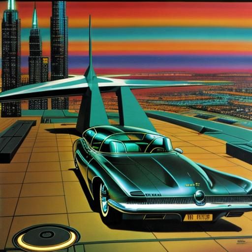 Glamorous Retrofuturism
