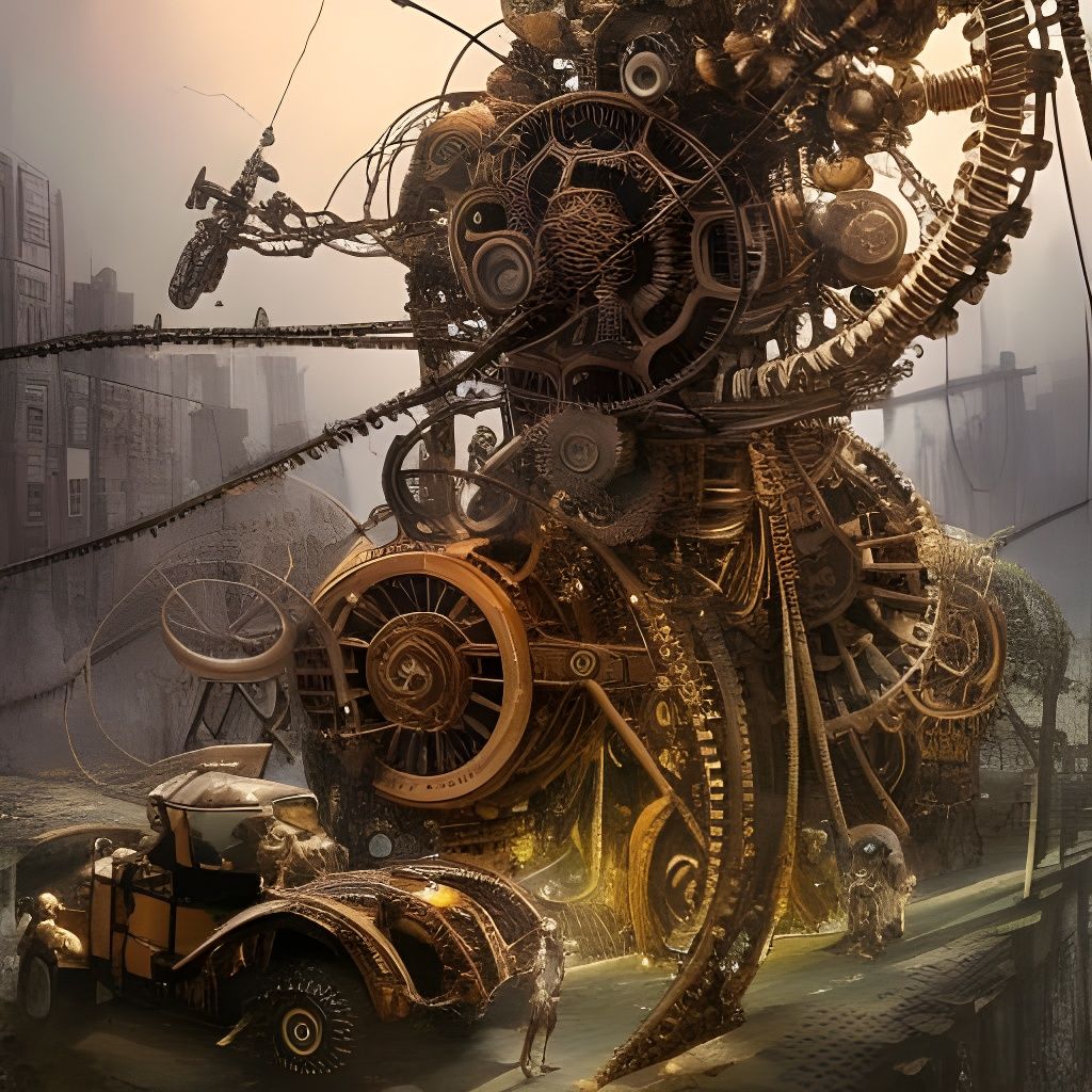 Steampunk Car