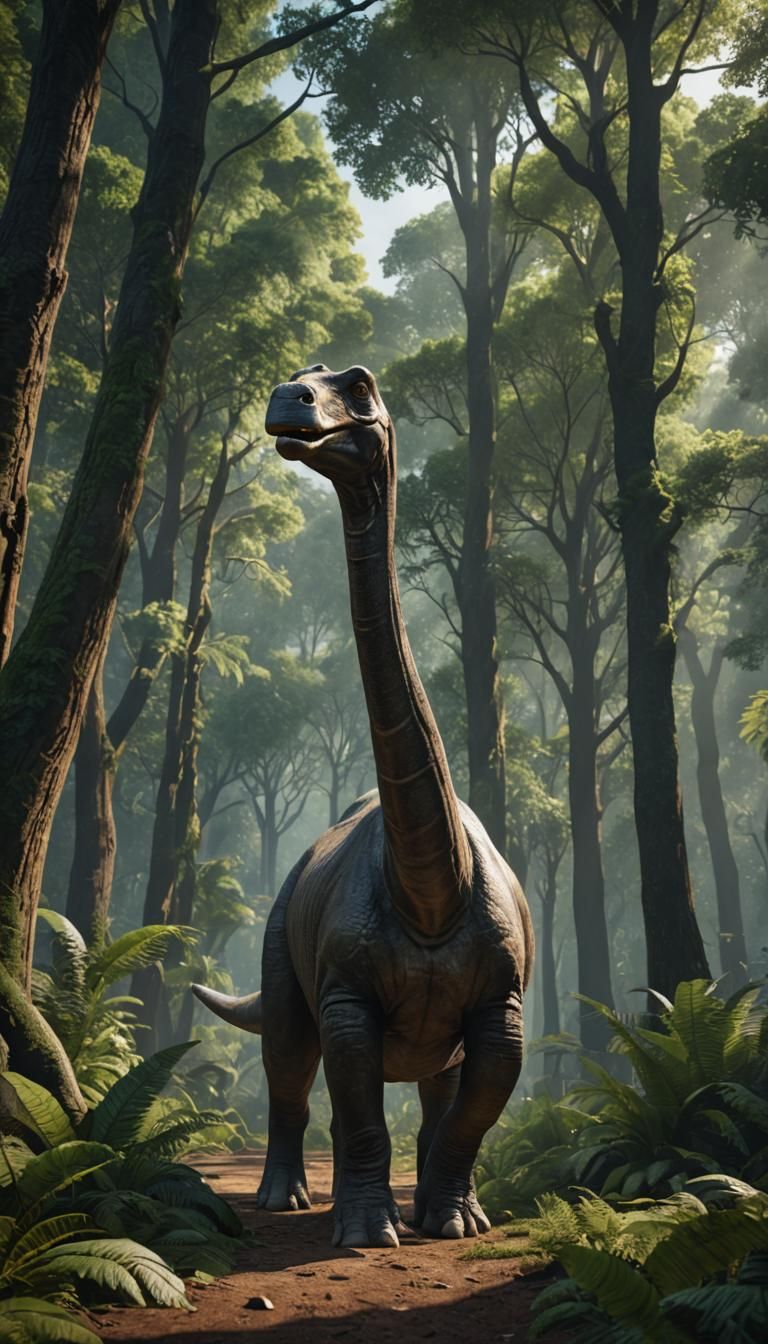 Awakening Giants: A Glimpse into the Prehistoric Forest