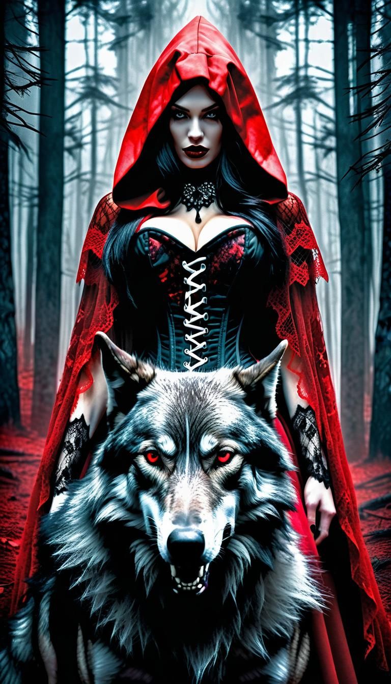 Gothic Red Riding Hood and the Monstrous Wolf