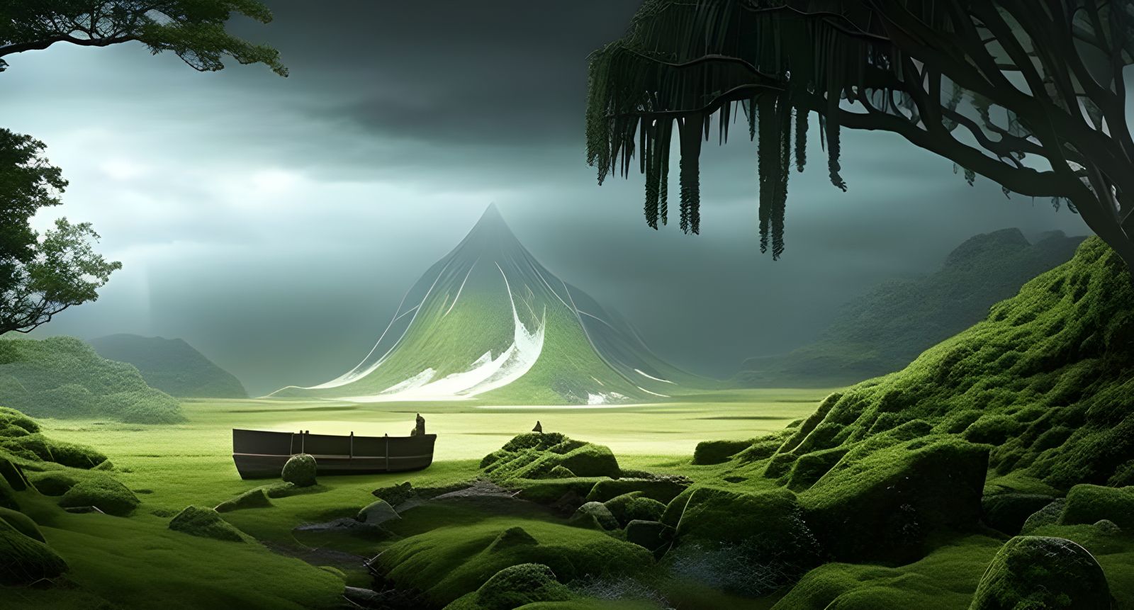 Dark Fantasy World Concept Art in Unreal Engine