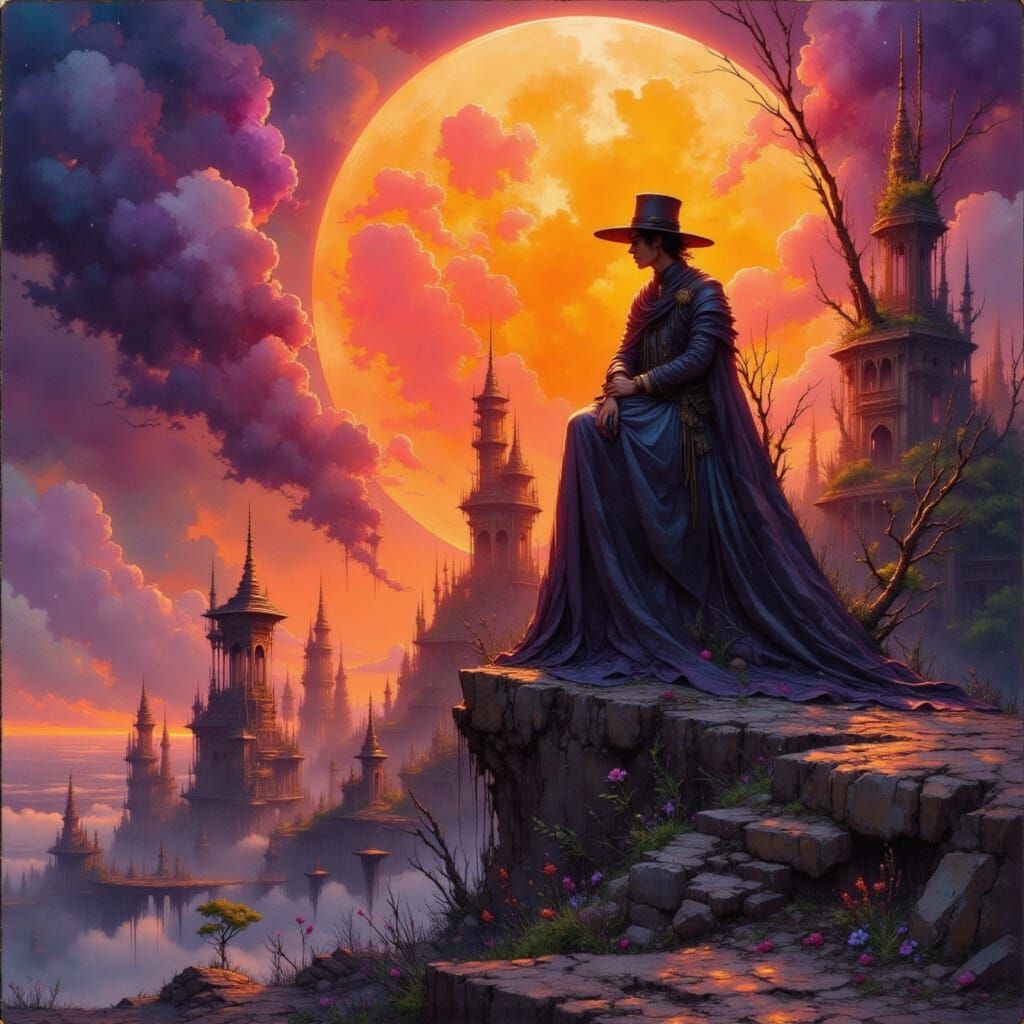 The Lone Traveler: Earth and Anime Fusion