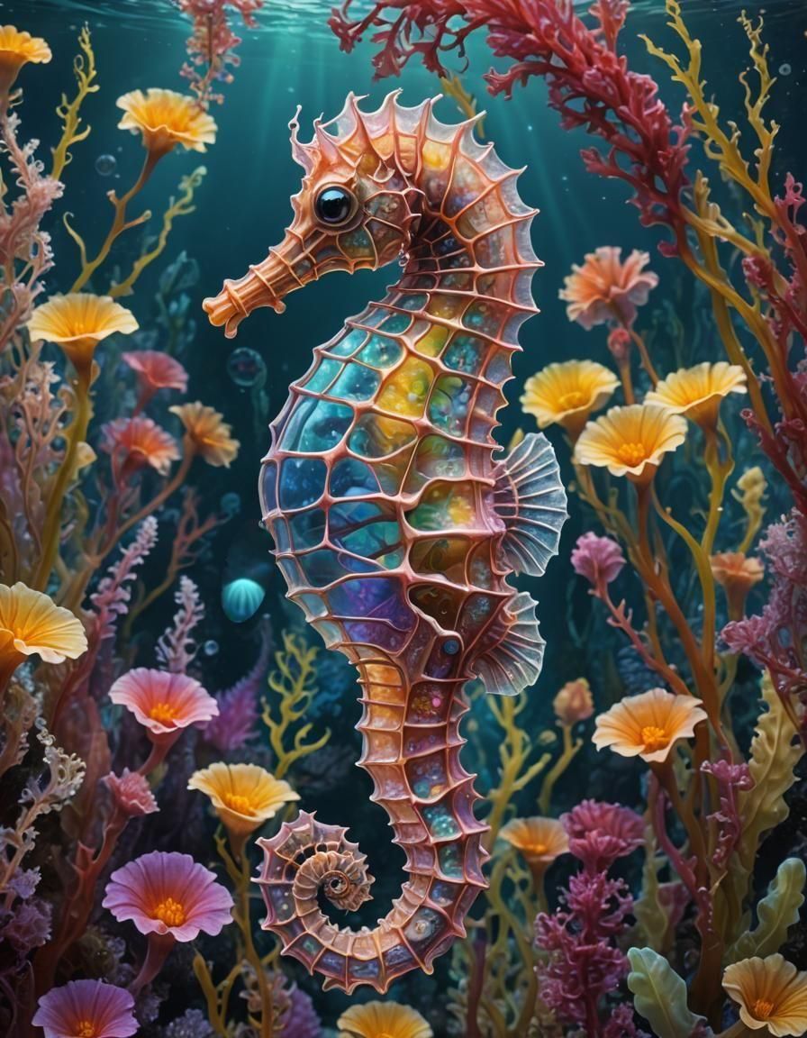 Magical Undersea Wonderland in Hyperrealistic Style