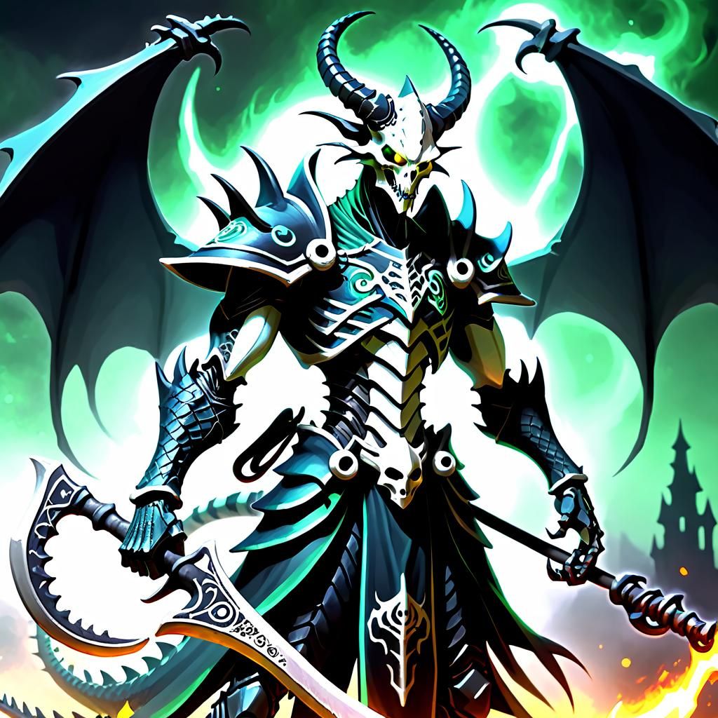 Necron, Dragon God of Shadows