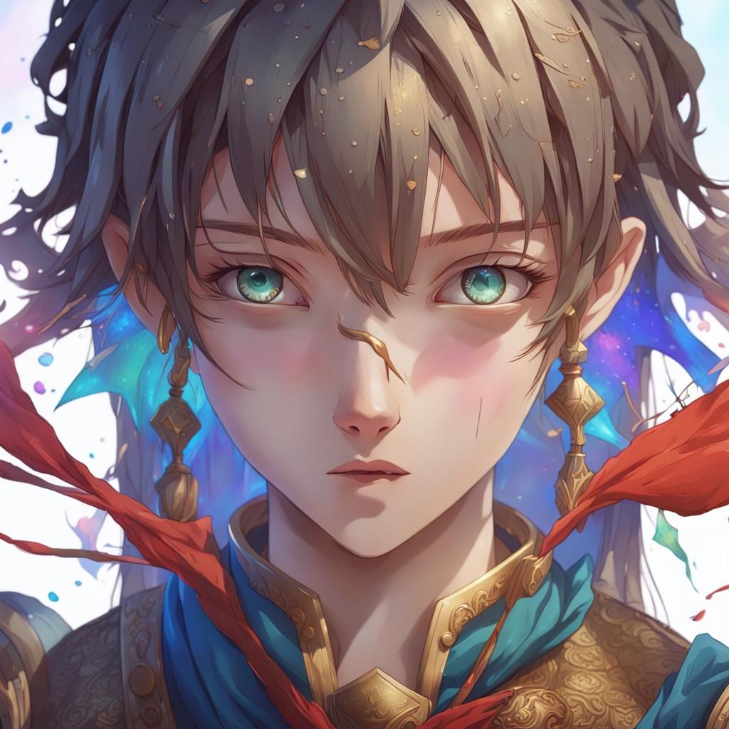 Hyperrealistic Isekai Character Concept Art