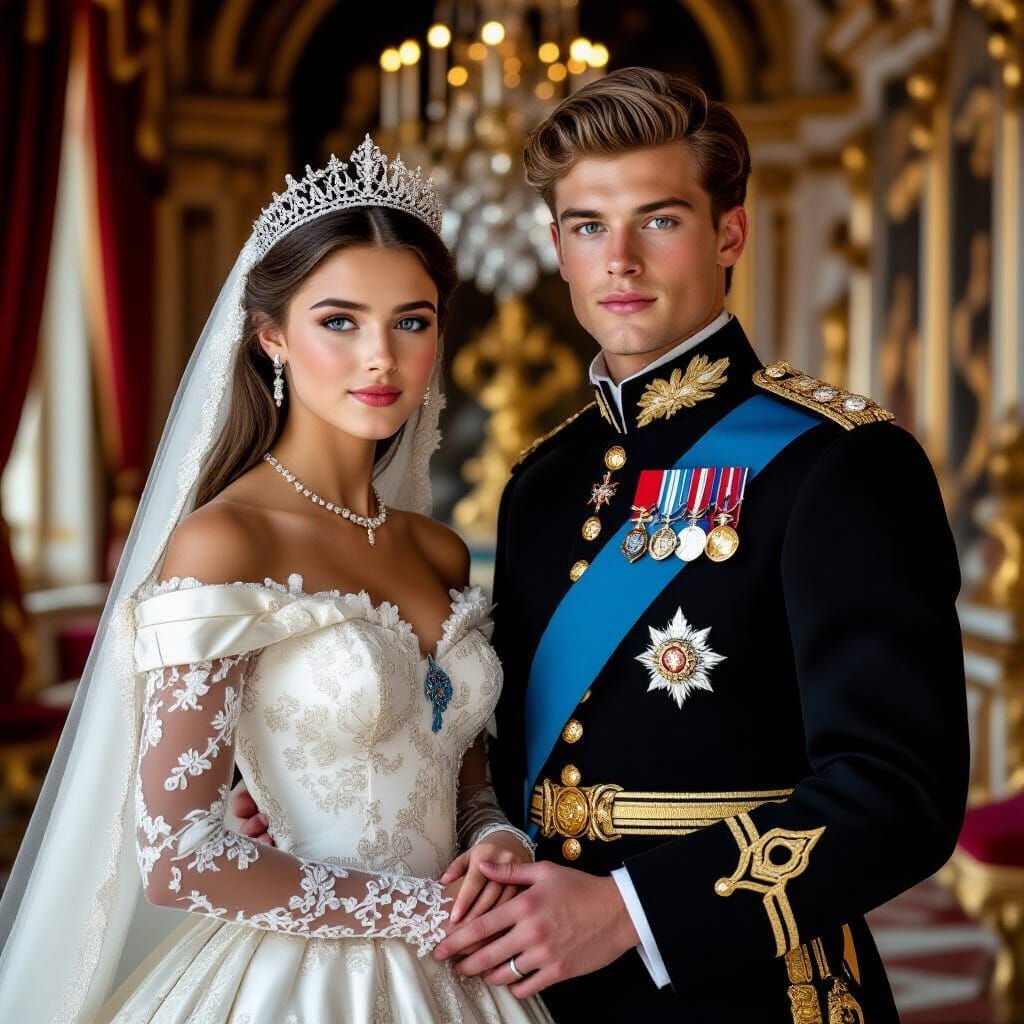 Royal Wedding in Baroque Style