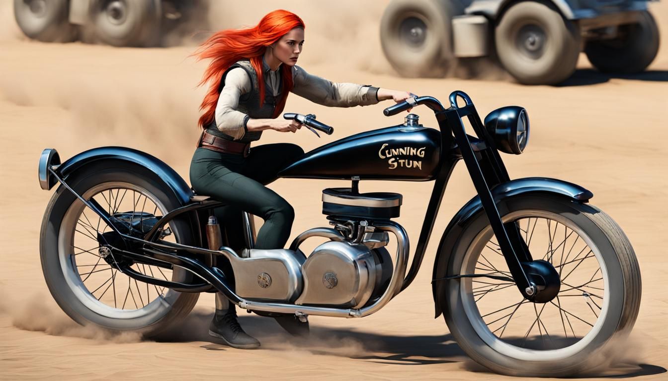 Striking Stylized Female Figure