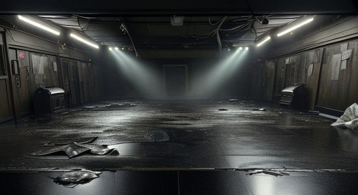 Vampire Siren in Neon Nightmares