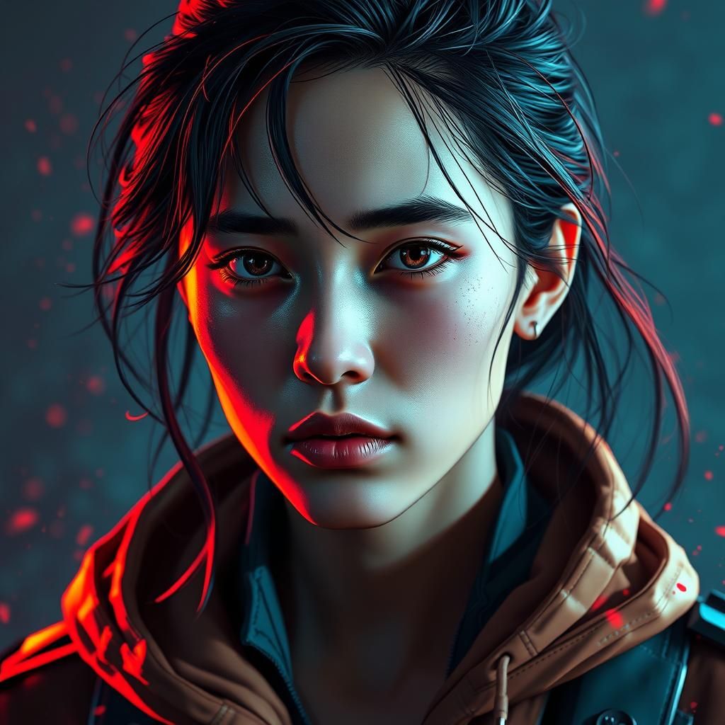 Hyperdetailed AI Portrait Concept Art