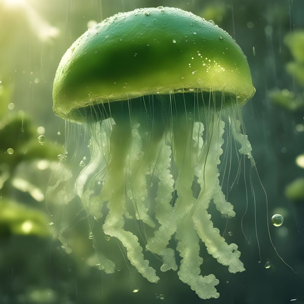Lime Jellyfish