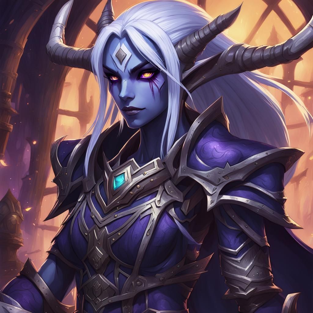 Anime Style Dark Elf Manga Scan