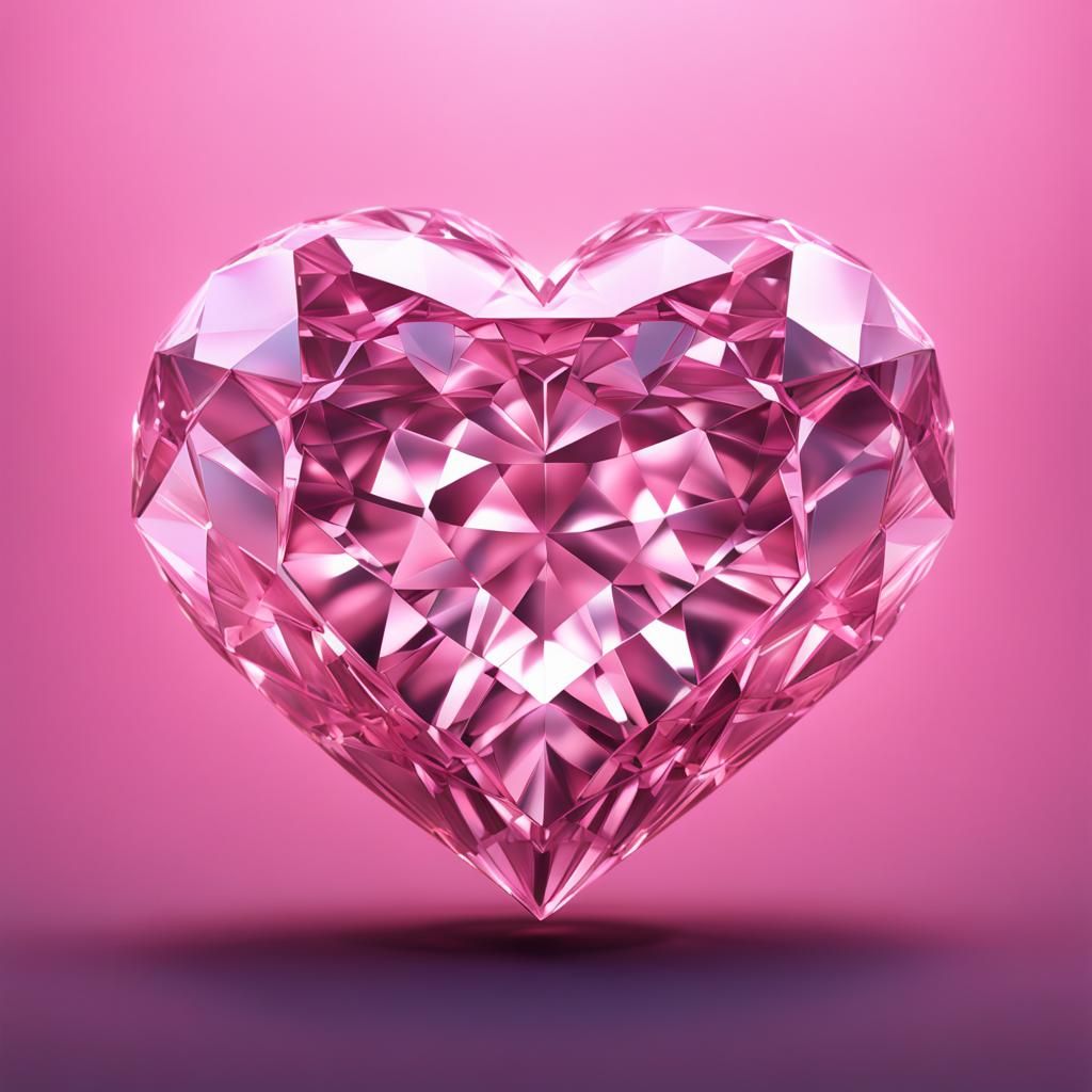 Heart-Shaped Pink Diamond Concept Art