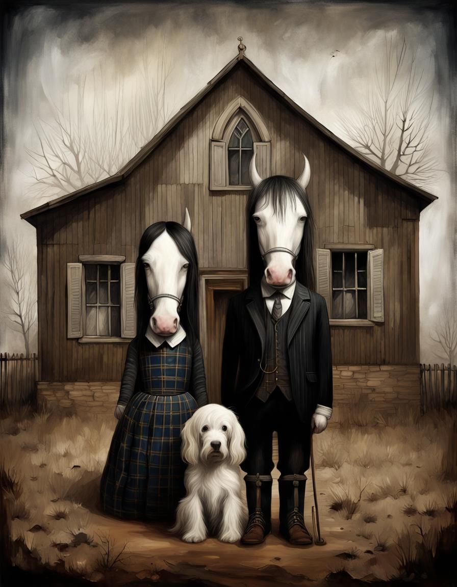 Demonic Cyborg Clydesdales in Volcanic Hyperspace