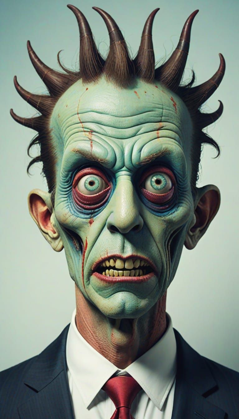 AI Generated Image of the Concept Weird