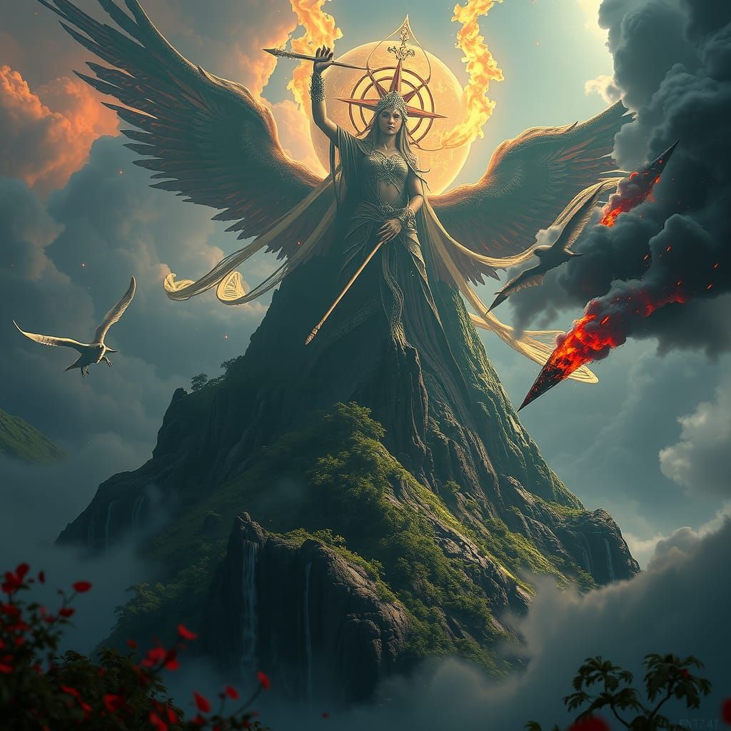 Diwata of Mount Arayat: Fantasy Concept Art