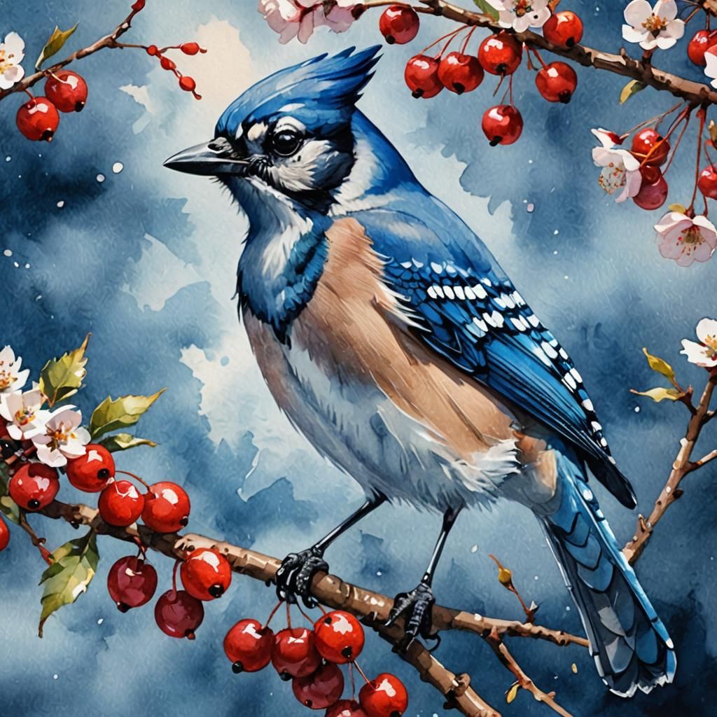 The magnific Blue Jay