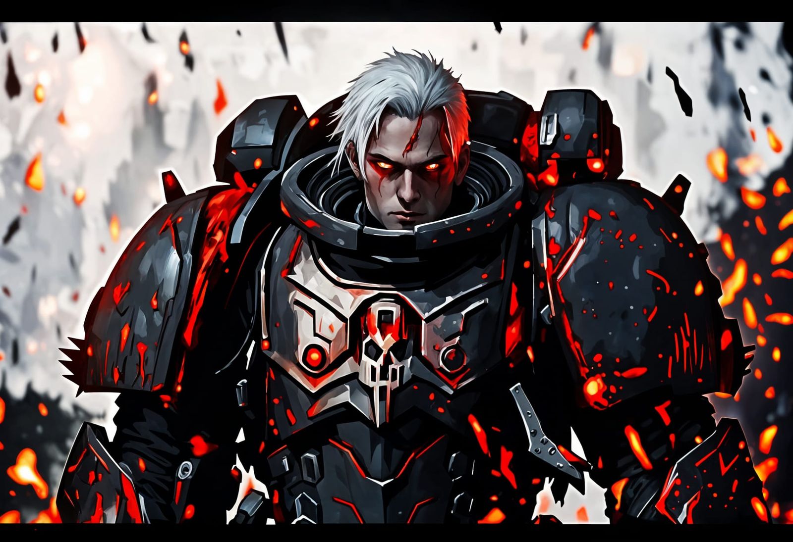 Warhammer 40K Blood Angel Space Marine