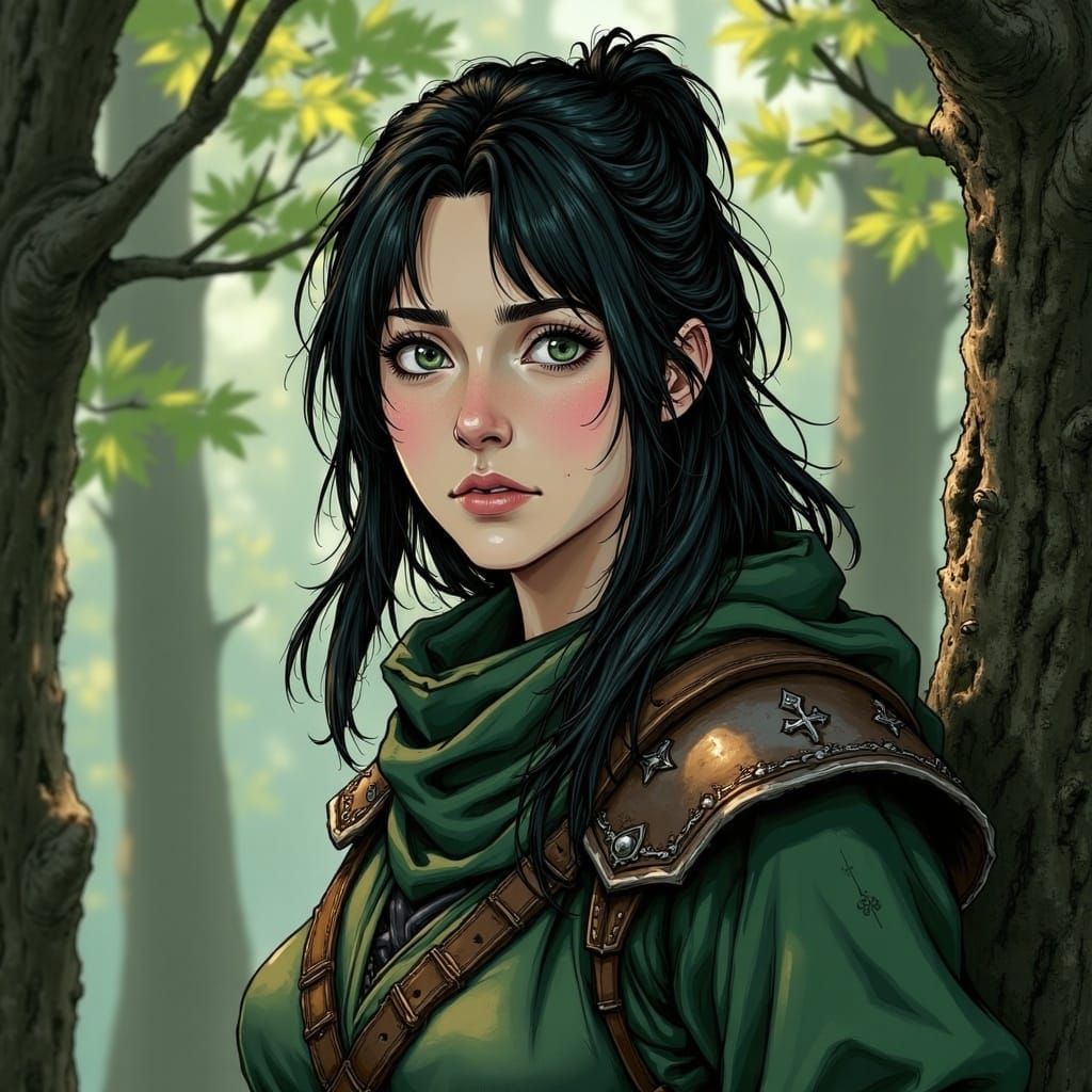 Vinneth Prepares for Ambush in Fantastical Landscape