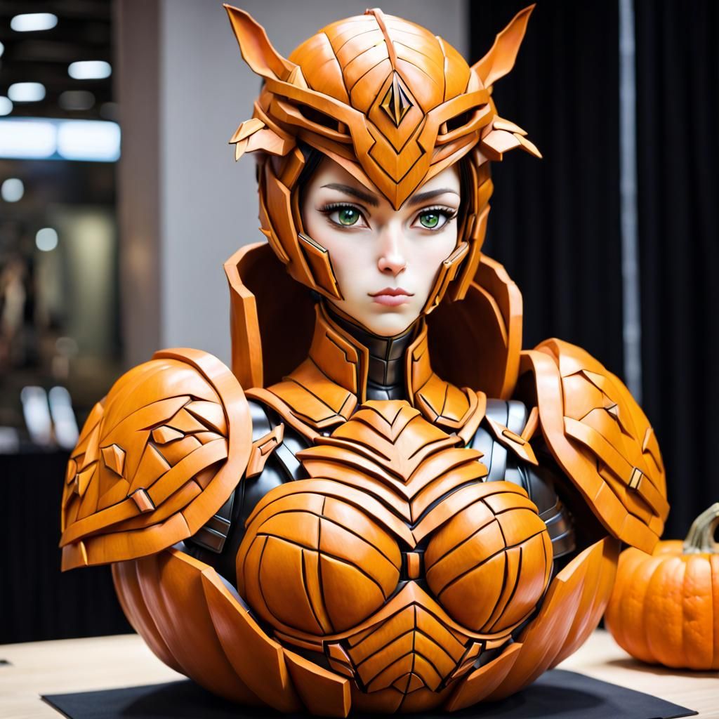 Anime Pumpkin Bust...