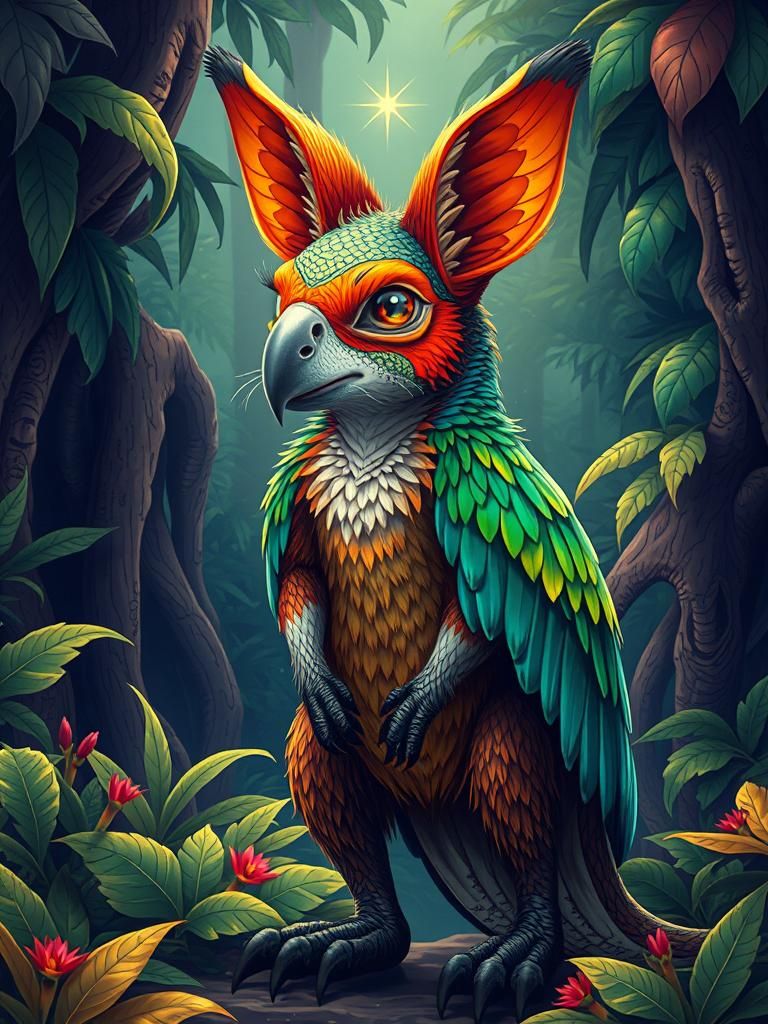 Hybrid Parrot Kangaroo