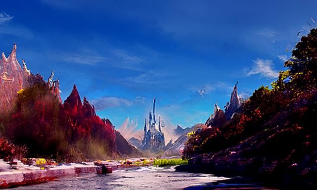Cinematic Fantasy Landscape: A World Unveiled
