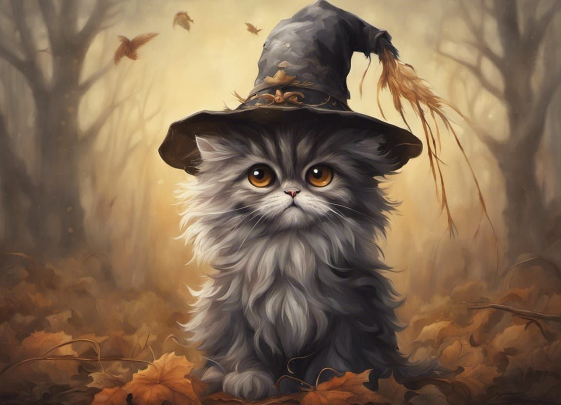 Scarecrow Kitten