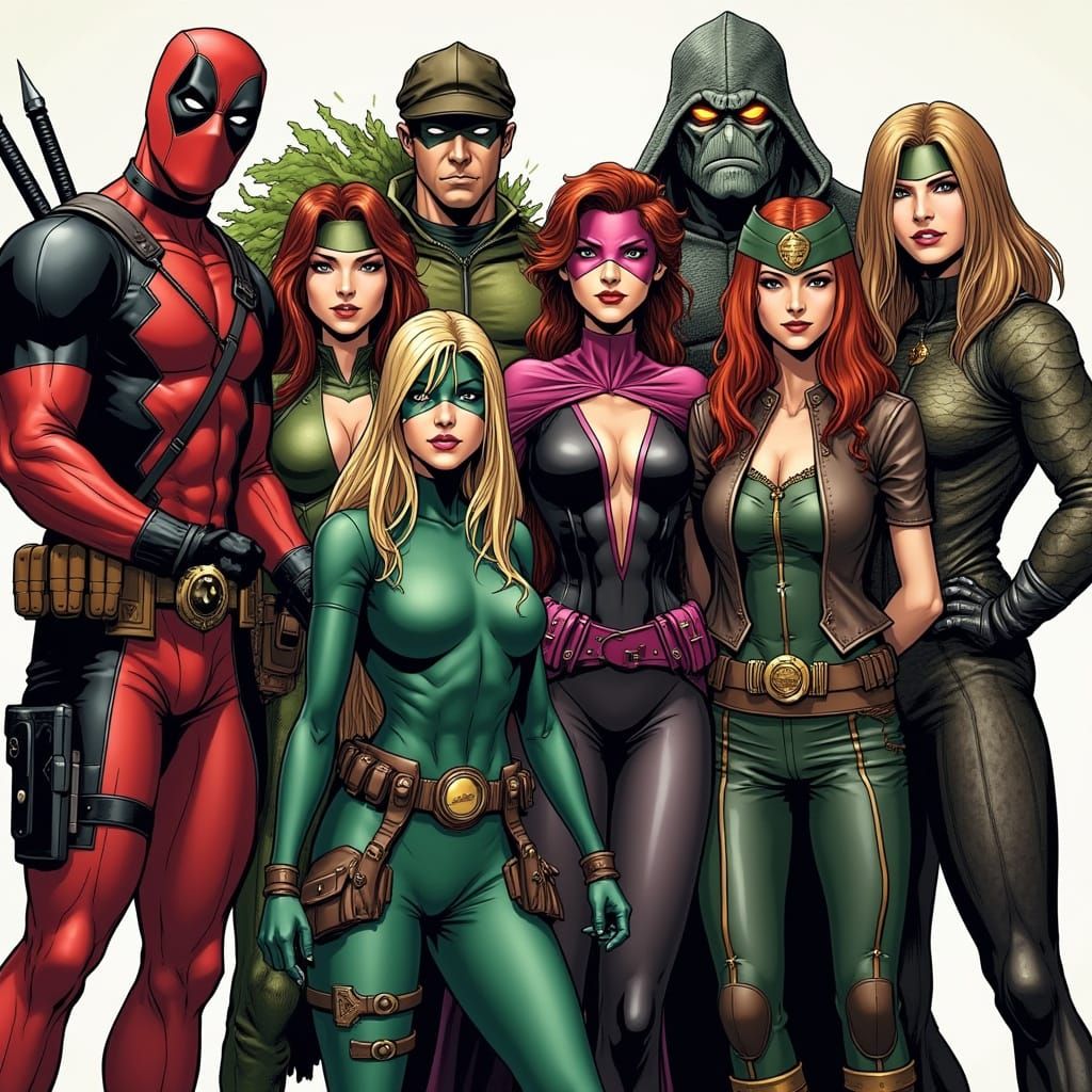 Superheroes Unite: Marvel, DC & Image Comics Crossover