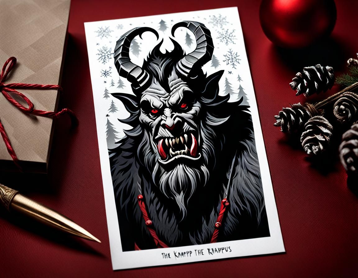 Krampus Holiday Card v1