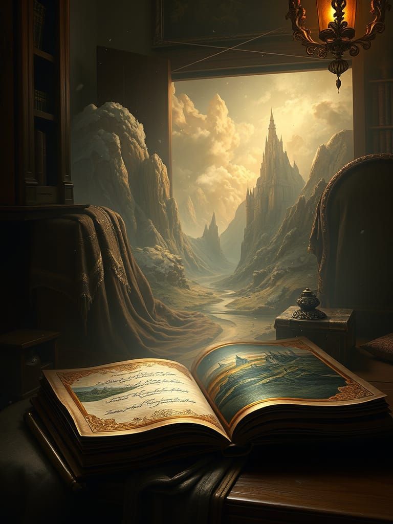 The Fantastic Landscape Book