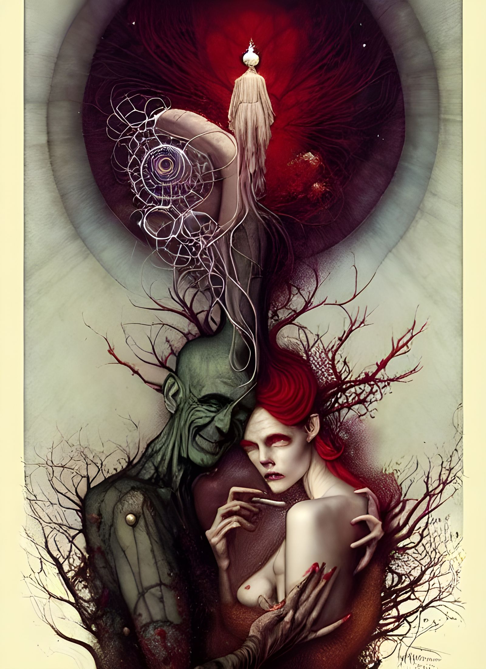 Eldritch Scene of Divine and Profane