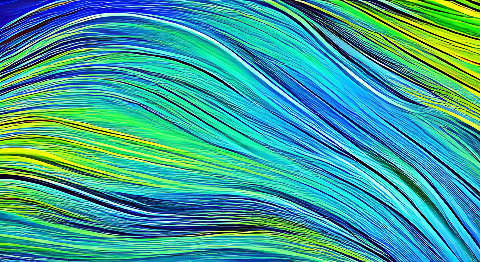 Vibrant Abstract Designs with Intricate Depth