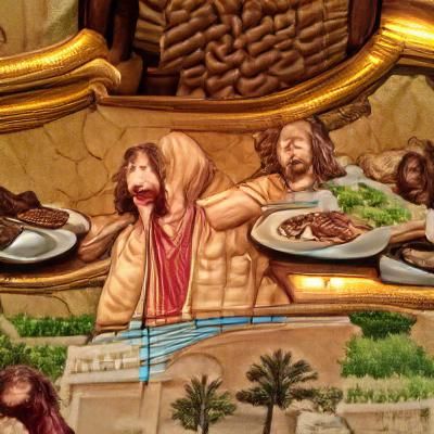 Jesus at Cheesecake Factory: Food Poisoning in Hyperdetail