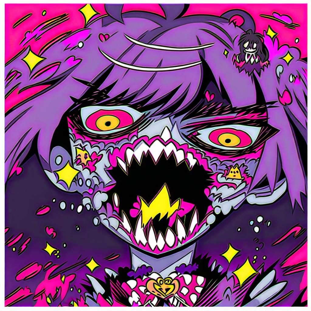 Abstract Image of a Possessed AI