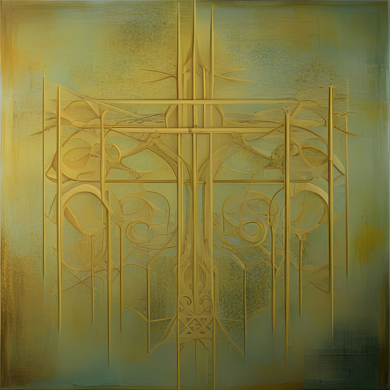 Monochromatic Minimalism Meets Ukiyo-e Art