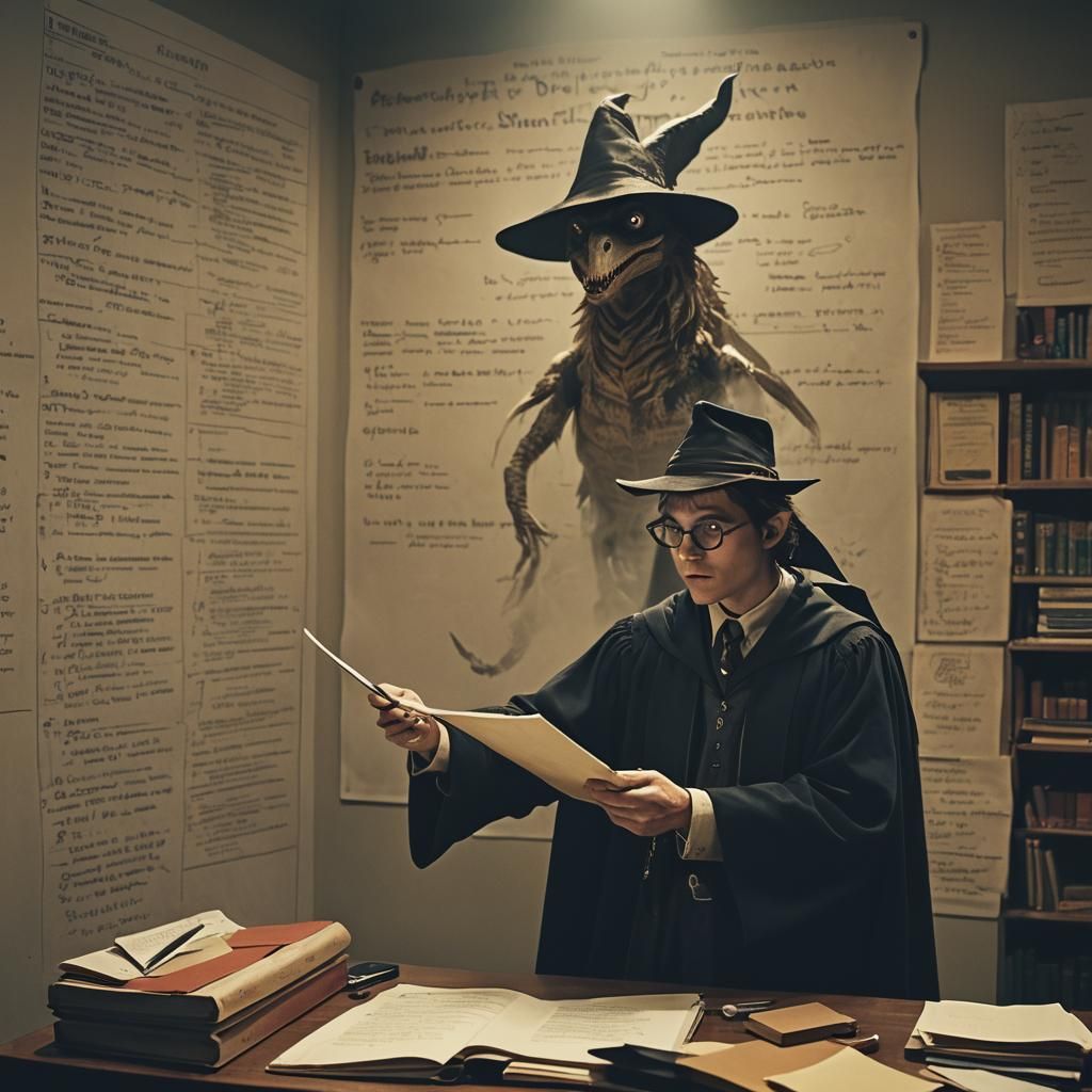 Young Wizard's Transmutation School Supplies, Cinematic Film...