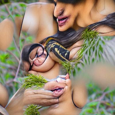 Disturbing Breastfeeding Scene in Abandoned Forest