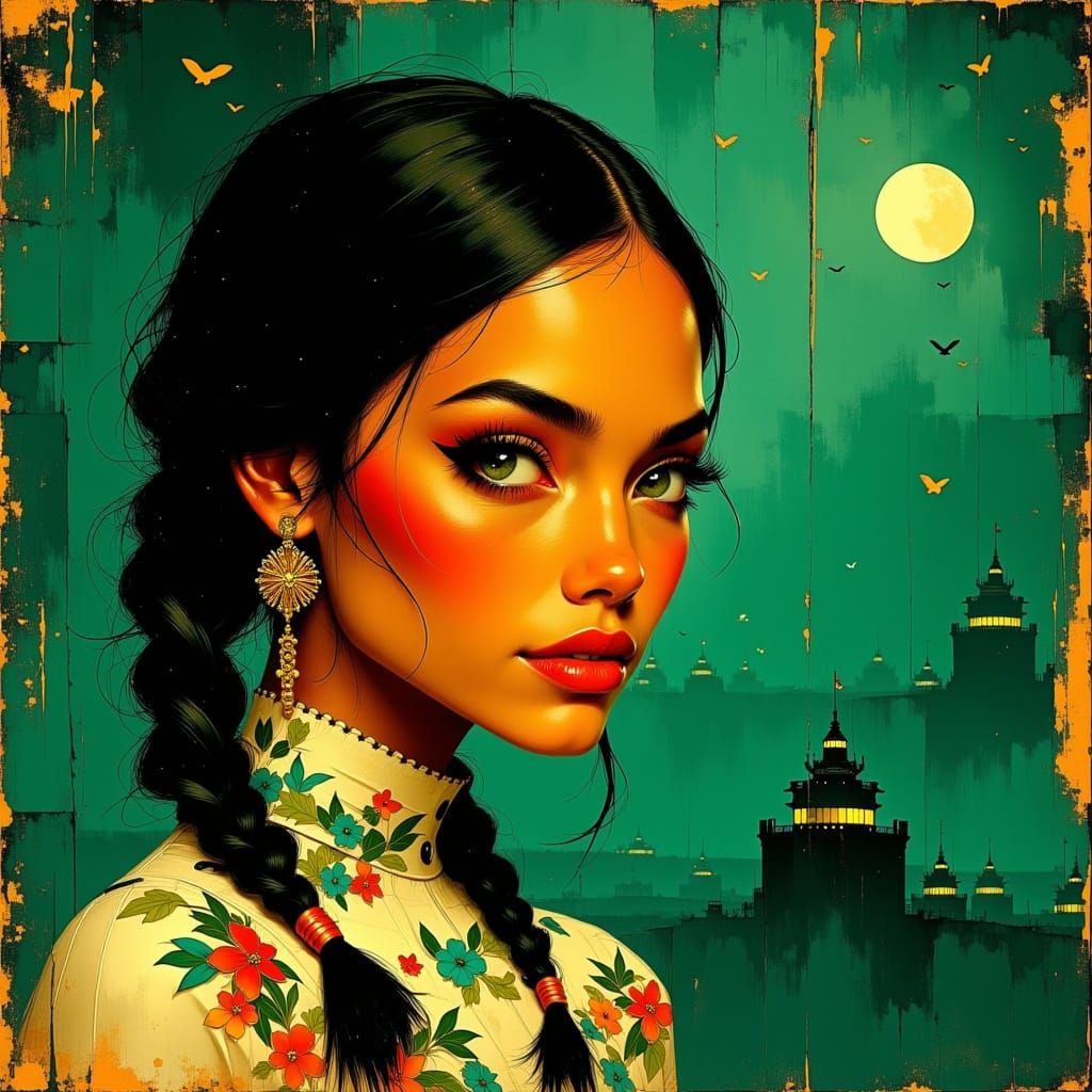 Rosario Dawson as Thandie Newton in Neglige