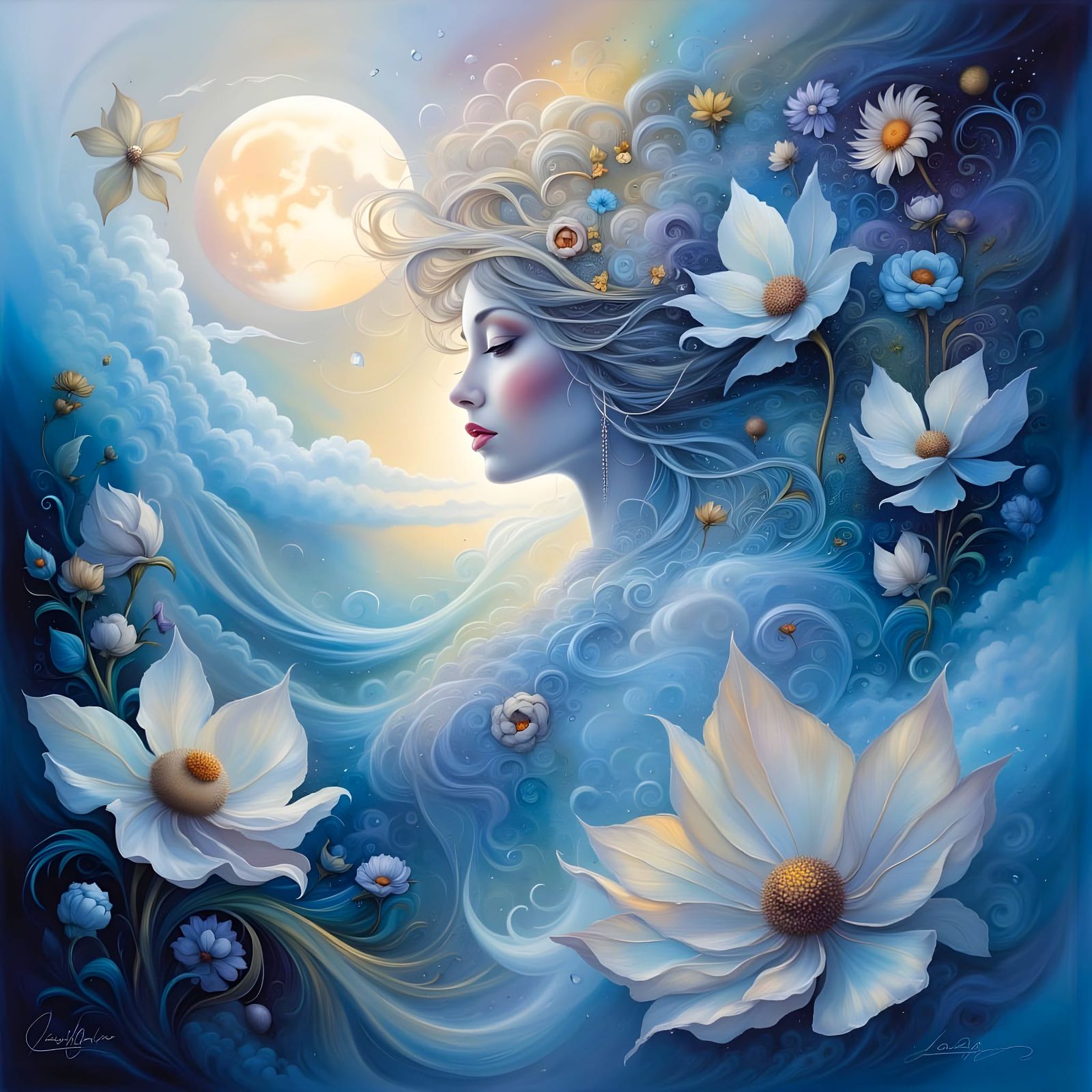 Ethereal Dreamscapes in Soft Pastel Hues