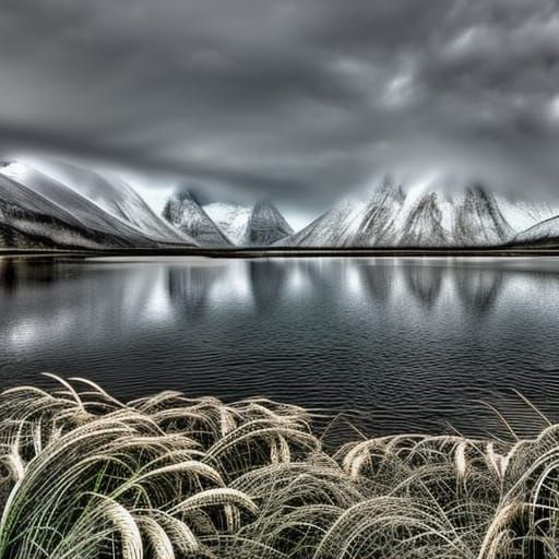 Stained Glass Swan in Hyperrealistic Detail