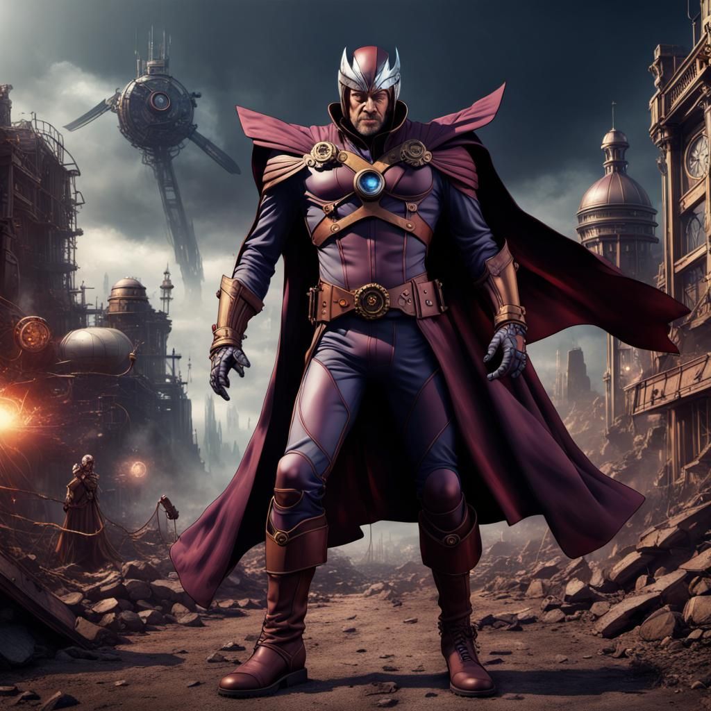 Steampunk Magneto X-Men