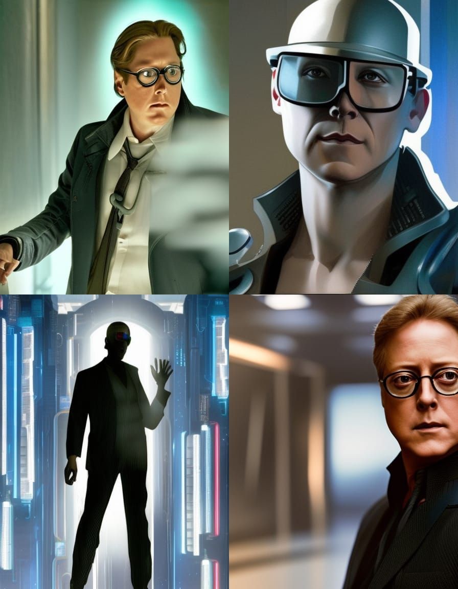 Cyberpunk James Spader Digital Rendering
