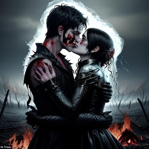 The glassy lips, a cool, bitter kiss,
A serpent's touch, a stolen bliss.
It burned within, a searing flame,
Consuming lo...