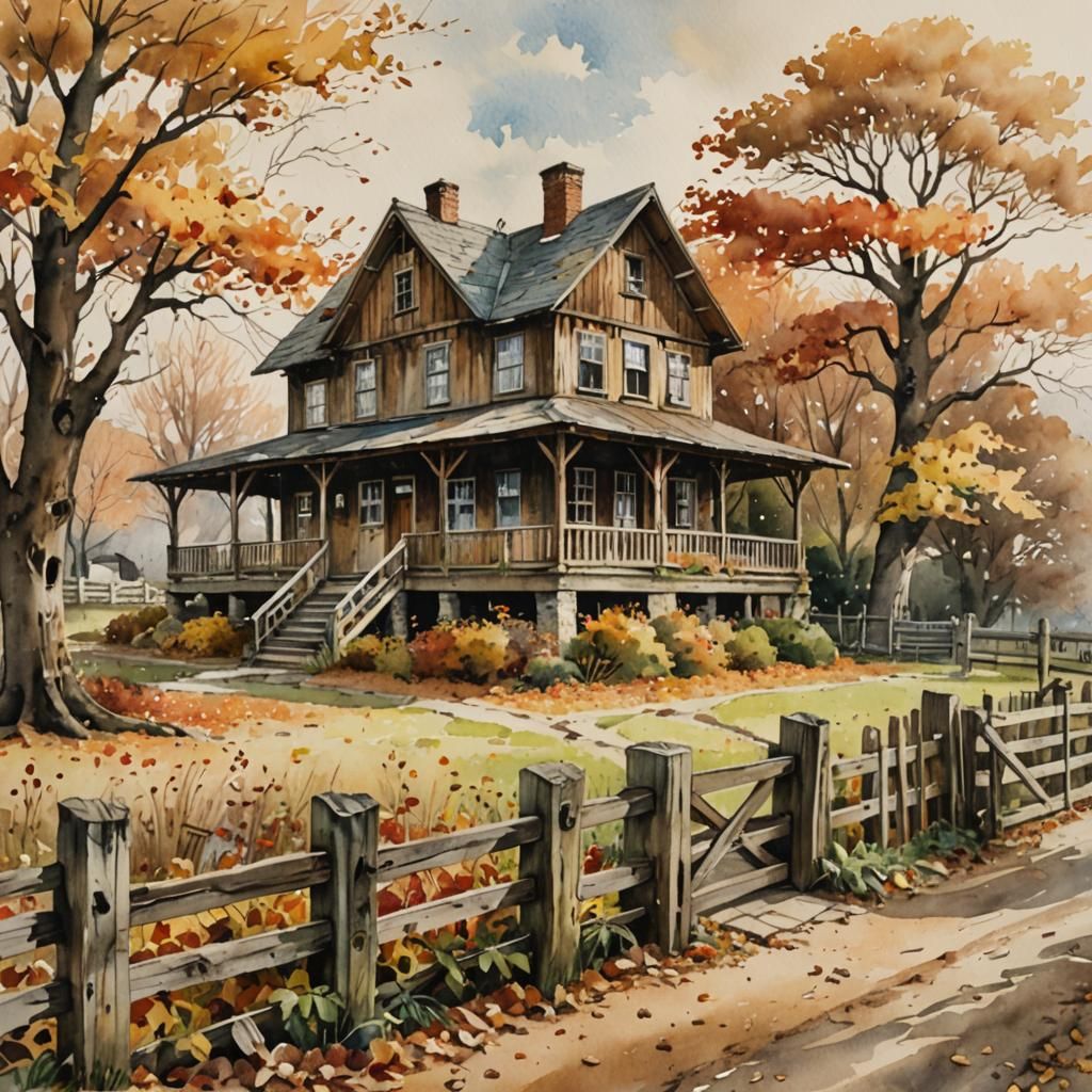 Autumn in the countryside