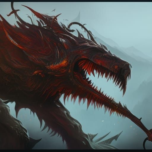 Film Camera Creature with Razor Claws