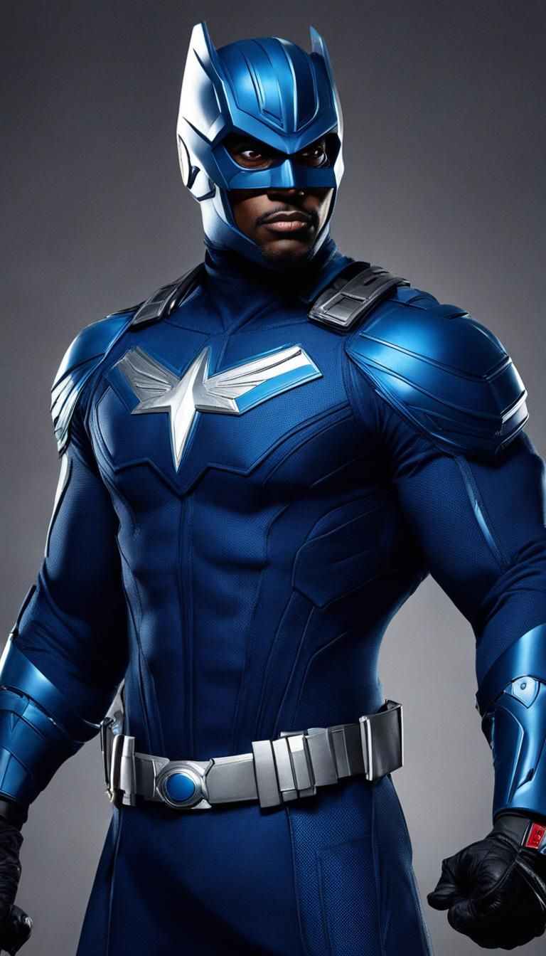 Blue Falcon, Crime Fighting Superhero