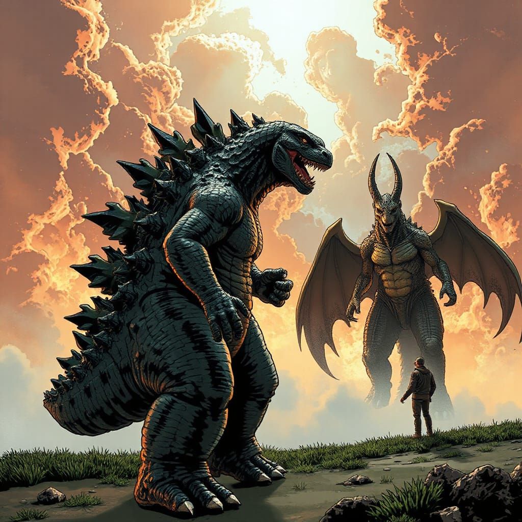 Godzilla Witnesses Ancient Magic and Decides to Roam Free in...